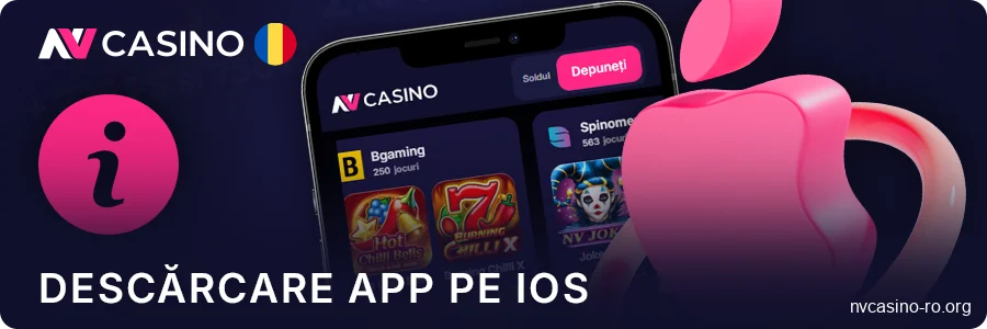 Ghid de instalare a aplicației NV Casino pentru iOS