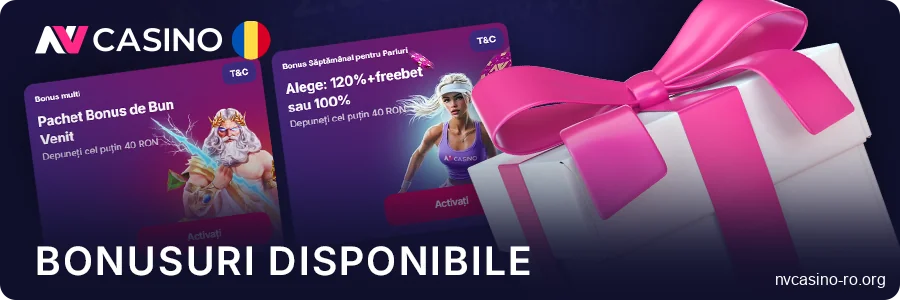 Bonus Offers for Romanian Players at NV Casino