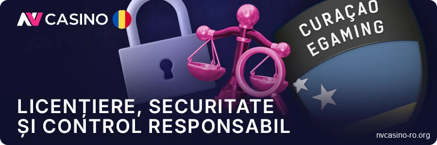 Licența NV Casino în România – despre jocul responsabil